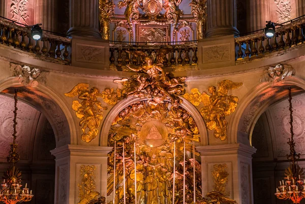 Versailles France April Interiors Architectural Details Ceilings Royal Chapel Versailles — Stock Photo, Image