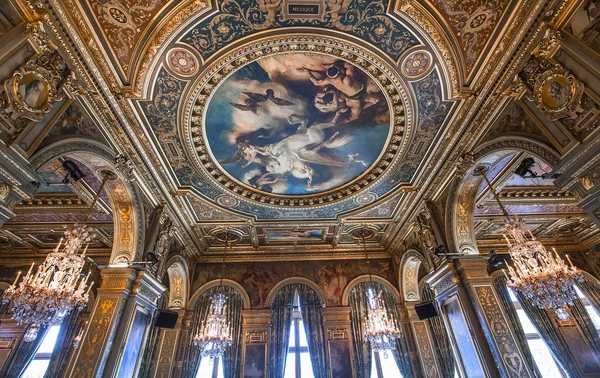 Recepción del ayuntamiento, París, Francia — Foto de Stock