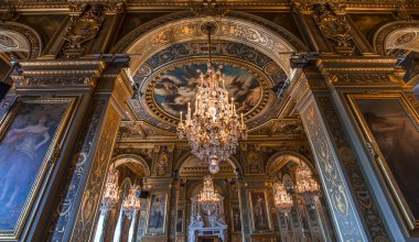 Resepsiyon salonları belediye binasının, Paris, Fransa