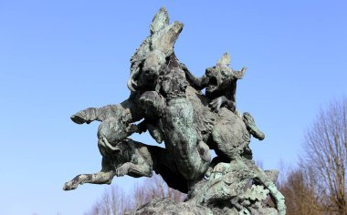 Dış ve park Grosbois Kalesi, Boissy saint leger, Fransa