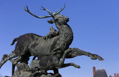 Dış ve park Grosbois Kalesi, Boissy saint leger, Fransa