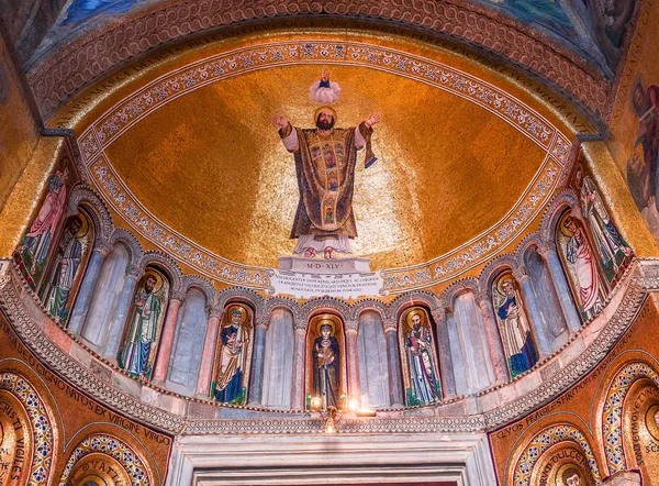 Інтер'єри базиліки Святого Марка, Венеція, Італія — стокове фото
