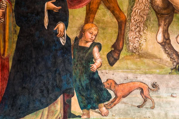 モンテ オリヴェート マッジョーレ, トスカーナ, イタリアの修道院 — ストック写真