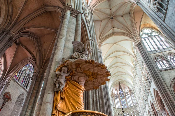 Cathedral of Amiens, france — Stock Photo, Image
