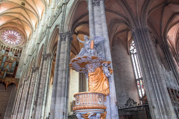 Cathedral of Amiens, france — Stock Photo, Image