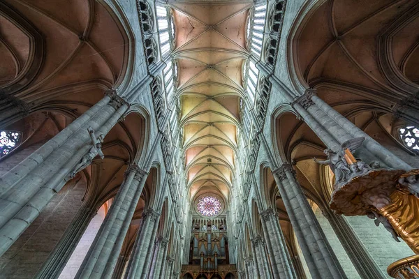 Catedral de Amiens, França — Fotografia de Stock