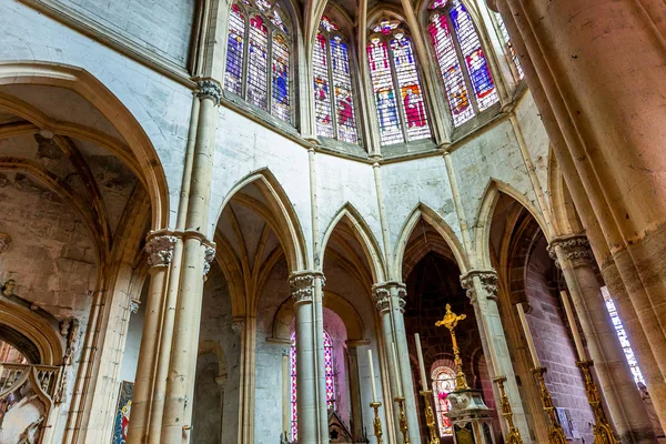 法国，亚里雅，Souvigny教堂 — 图库照片