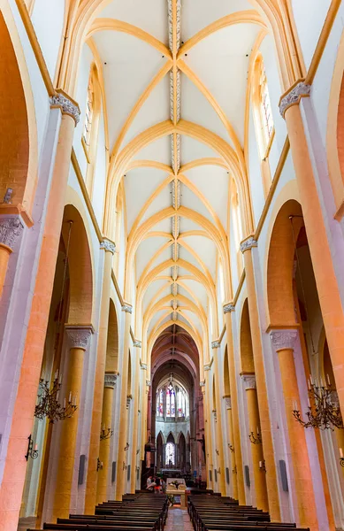 Church of Souvigny, allier, France — Stock Photo, Image