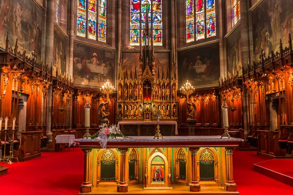 Obernai cathedral, Αλσατία, Γαλλία — Φωτογραφία Αρχείου