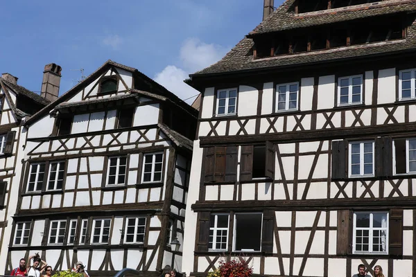 Petite france houses, Straatsburg, Frankrijk — Stockfoto