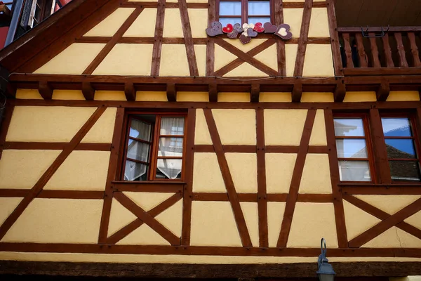 Kaysersberg medieval village, alsace, França — Fotografia de Stock