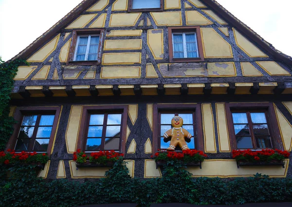 Kaysersberg borgo medievale, Alsazia, Francia — Foto Stock