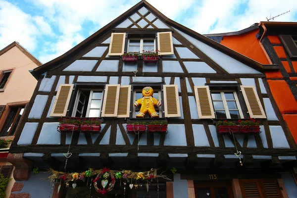 Kaysersberg borgo medievale, Alsazia, Francia — Foto Stock