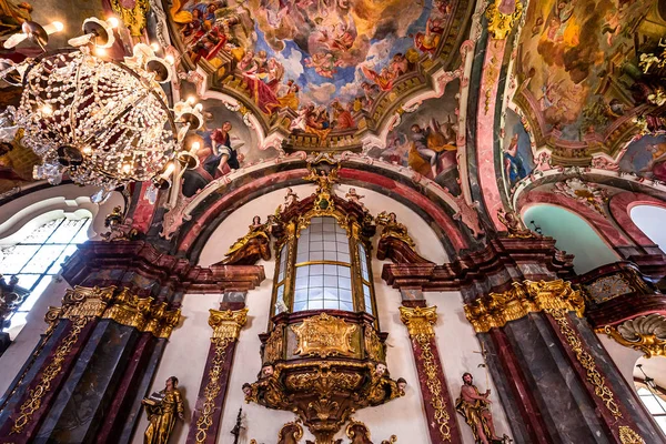 Лоретська церква, Прага, цех республіка — стокове фото