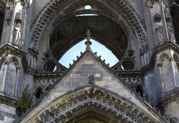 Abadía de Saint Jean des vignes, Soissons, Francia — Foto de Stock