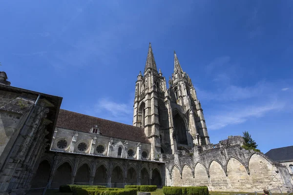 サンジャン・デ・ヴィーニュ修道院,ソワソン,フランス — ストック写真