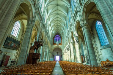 Katedral Saint Gervais Saint Protais Soissons, Fransa