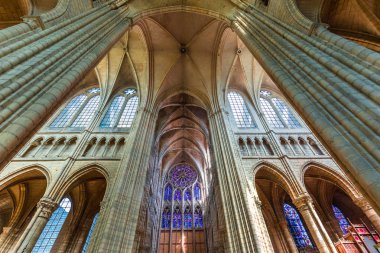 Katedral Saint Gervais Saint Protais Soissons, Fransa