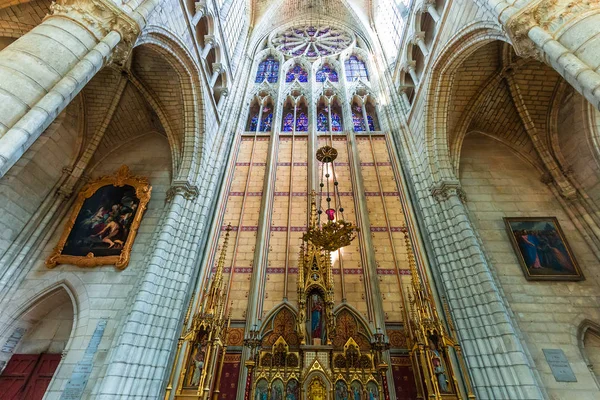 Catedral Saint Gervais Saint Protais em Soissons, França — Fotografia de Stock
