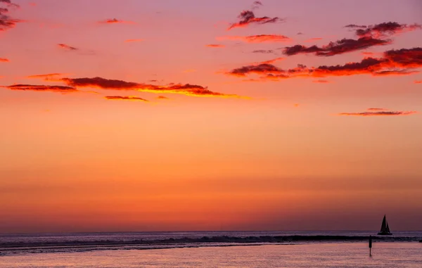 Saint Gilles beach, La Reunion island, Frankrike — Stockfoto