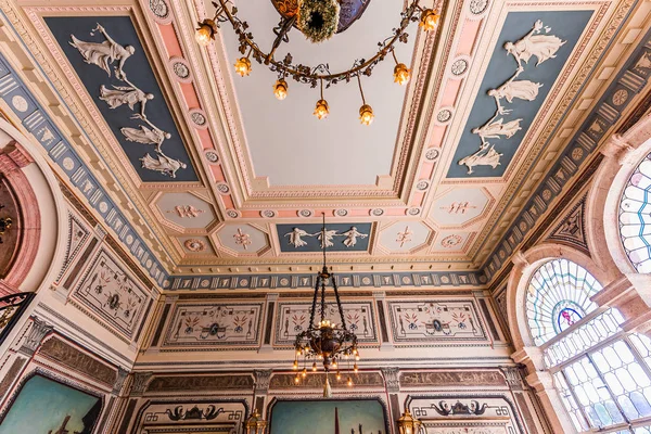 Interiors of Villa Vizcaya, Miami, Florida, сша — стоковое фото