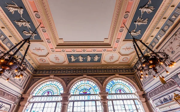 Interiors of Villa Vizcaya, Miami, Florida, сша — стоковое фото