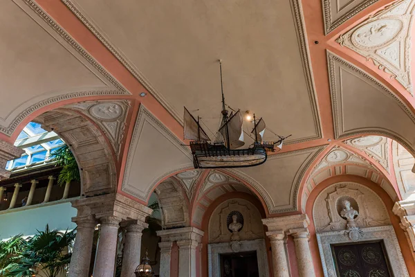 Villa Vizcaya, Miami,フロリダ州, usaのインテリア — ストック写真