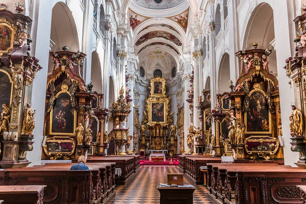 Kostel sv. Tomáše, Praha — Stock fotografie