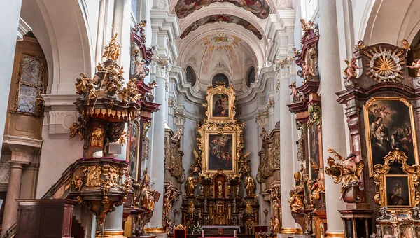 Igreja de São Tomás, Praga, República Checa — Fotografia de Stock