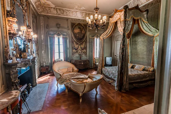 Interiors of Villa Vizcaya, Miami, Florida, сша — стоковое фото