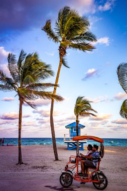 Hollywood plajı, Hollywood, Florida, ABD