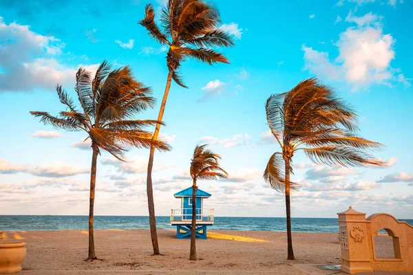 Hollywood beach, Hollywood, Florida, сша — стоковое фото