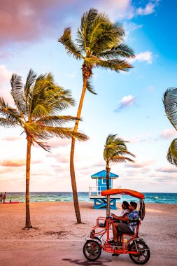 Hollywood plajı, Hollywood, Florida, ABD