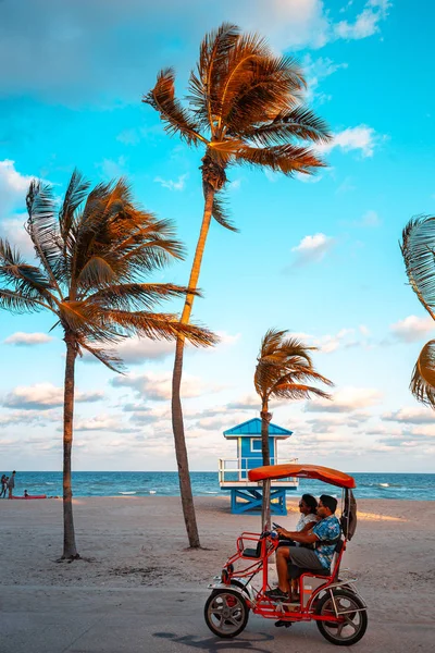 Hollywood beach, Hollywood, Florida, сша — стоковое фото