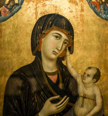 iç mekanlar ve Ayrıntılar Siena katedralinin, Siena, İtalya