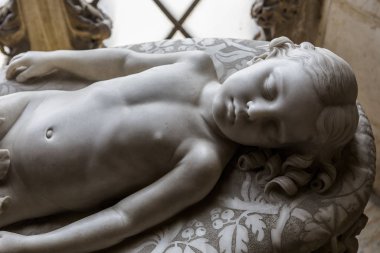 iç mekanlar ve Ayrıntılar Siena katedralinin, Siena, İtalya