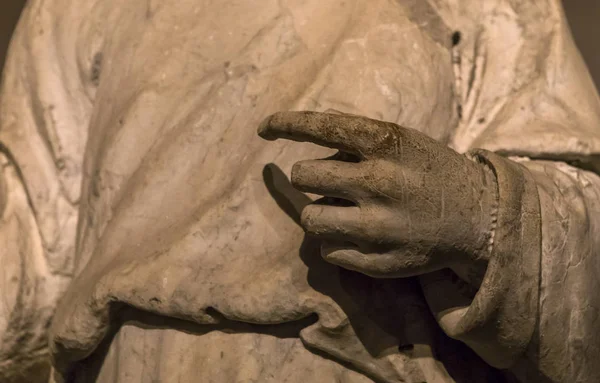 Inredning och Detaljer för Sienas katedral, Siena, Italien — Stockfoto