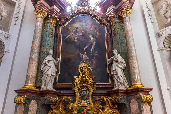Άγιος Ιγνάτιος εκκλησία, Πράγα, Τσεχία — Φωτογραφία Αρχείου