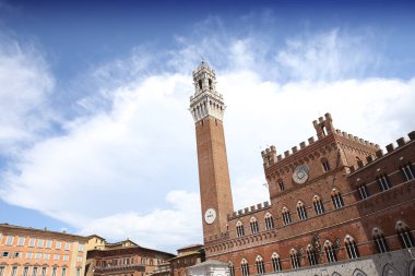 Piazza del Campo, siena, İtalya