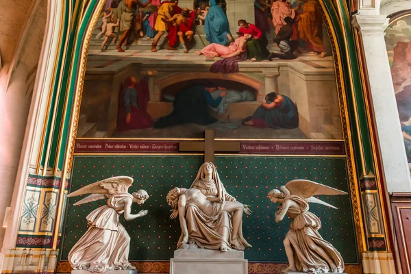 Saint-Gervais Kilisesi, Paris, Fransa — Stok fotoğraf