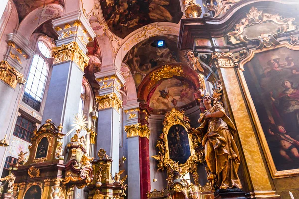 Szent Jilji templom, Prága, Cseh Köztársaság — Stock Fotó