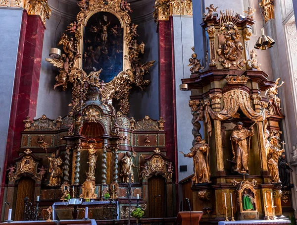 Sint-Jilji kerk, Praag, Tsjechië — Stockfoto