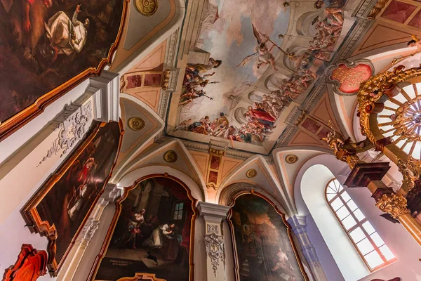 Sala capitular del monasterio de Strahov, Praga, República Checa — Foto de Stock