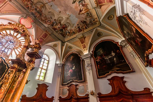 Kapituła klasztoru Strahov, Praga, Republika Czeska — Zdjęcie stockowe