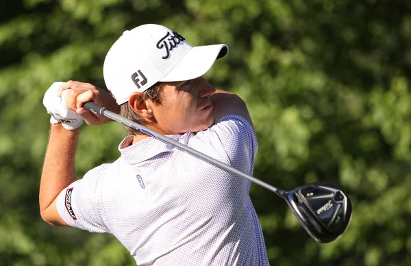 Adrian Otaegui no golfe francês aberto 2015 — Fotografia de Stock