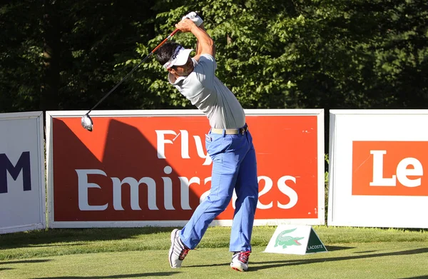 Adrian Otaegui at the golf french open 2015 — 스톡 사진