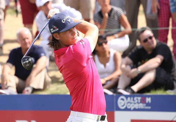 Kristoffer Broberg at the golf french open 2015 — 스톡 사진