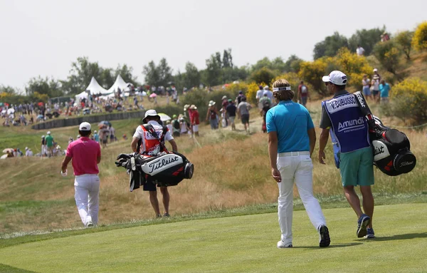 Victor Dubuisson in het golf french open 2015 — Stockfoto
