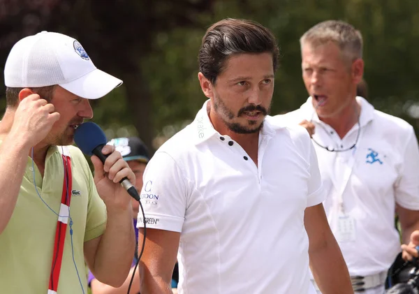 Mike Lorenzo Vera at the golf french open 2015 — 스톡 사진