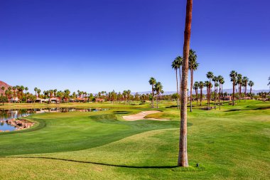 Golf sahası, Palm Springs, California